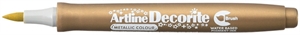 Artline Decorite Brush zlata